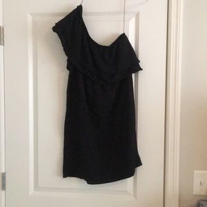 Black One Shoulder Dress